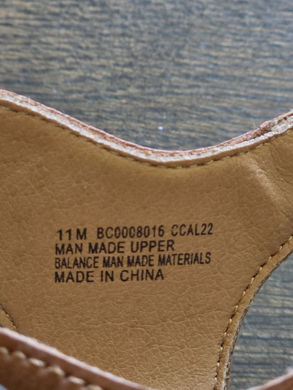boc Tan Closed-Toe Clog Mules with Ankle Strap - Picture 3 of 6